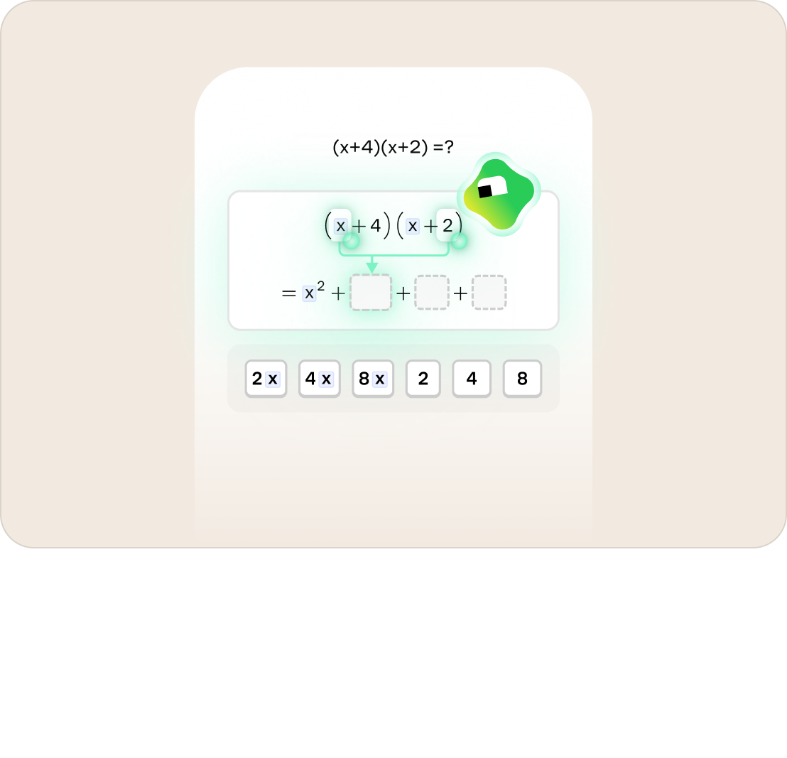 A visual, interactive tutor, not a cheating machine