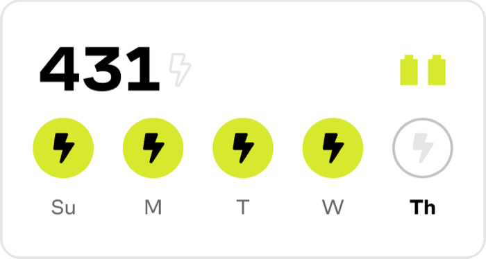 Streaks on Brilliant